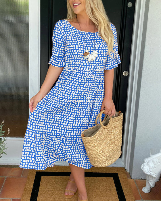Chic Polka Dot Summer Dress
